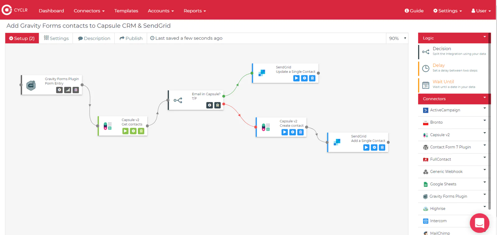 Sendgrid workflow